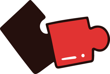 Conceptual illustration of puzzle pieces suggesting problem solving or teamwork