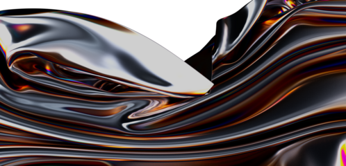 Modern abstract art liquid metal fluid design. Artistic digital futuristic elegant wavy background, texture, and pattern. For creative designs a