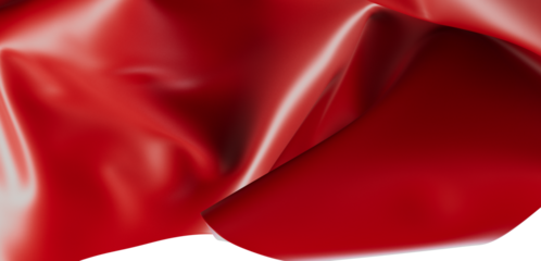A rich red fabric texture with smooth, silky wrinkles. Perfect as an artistic background or elegant backdrop. Use it for design, abstract themes