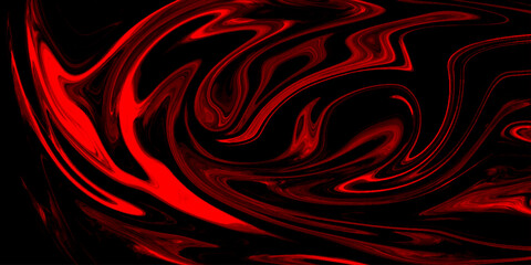 Abstract background of dark red and black liquid marble surface liner design. marble liquid ink texture. ink backdrop with wavy pattern. liquify swirl dark red and black colour art.