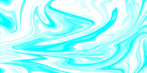 Abstract background of light blue liquid marble surface liner design. marble liquid ink texture. ink backdrop with wavy pattern. liquify swirl blue colour art.