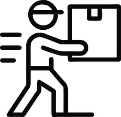 &ldquo;Delivery Line Icons &ndash; Editable Stroke Parcel, Shipping, Courier, Logistics, and Transportation Icon Set&rdquo;