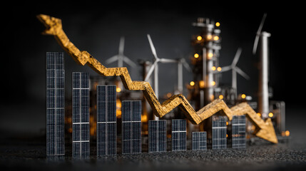 Economic decline of oil and gas exporting countries as the world shifts towards renewable energy resources