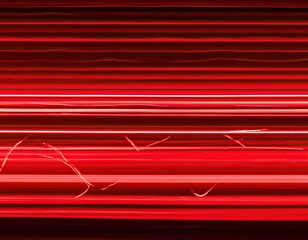 Red horizontal lines, streaks, and light