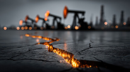 Collapse of oil economies as renewable energy changes global landscape and impacts fossil fuel industries in the modern era