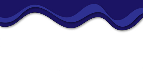 Abstract layered wave design in soft blue  tones, creating a smooth gradient and 3D paper-cut effect. Minimalist style ideal for modern backgrounds, banners, or creative graphic compositions.	