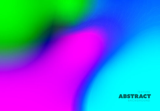 Vibrant Abstract Blurred Gradient Background