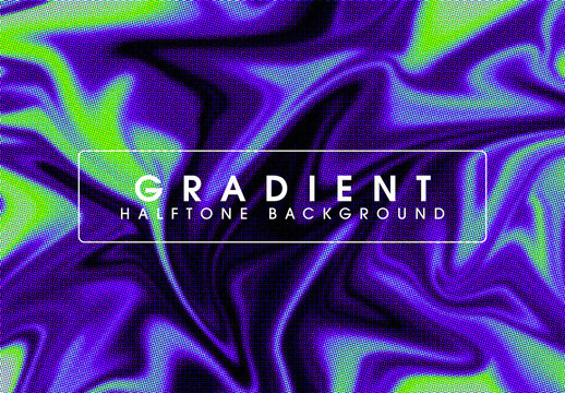 Halftone Texture Background Design Layout