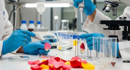 Lab Flower Research. (1)