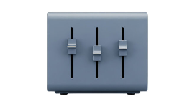 Isolated Audio Mixer Device with Faders, Console for Music Production, Sound Equipment