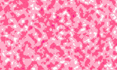 Pink Camouflage Background Abstract Texture Artistic Pattern Irregular Surface Design Layered Style Creative Depth Visual Soft Bold Fashion Modern.
