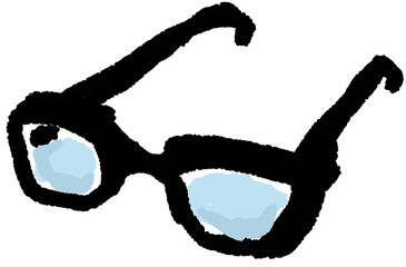 거친안경(색있)