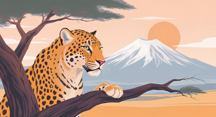 tiger in the woods
