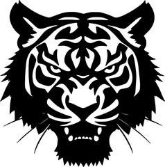 Luxury Tiger Head Logo