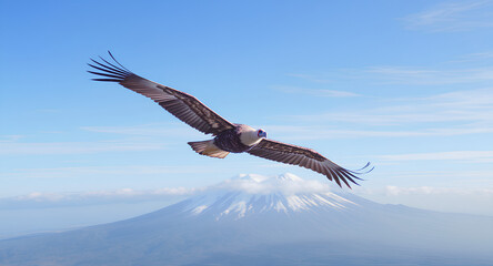 eagle in flight