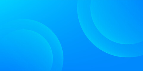 Abstract background blue with dynamic circle shape elements. Trendy and modern geometric gradient background. Vector Illustration