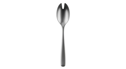 Isolated salad spoon, elegant modern server serving utensils, dining kitchen equipment