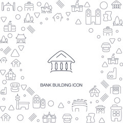 Bank Building Icon