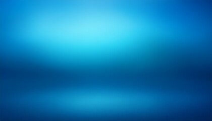 Fototapeta premium Aqua Blue Gradient Background With A Soft Glow Representing Calm And Relaxation