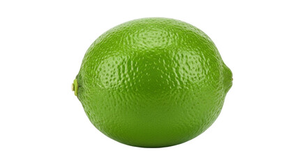 Isolated lime fruit, fresh citrus, juicy lime, healthy, nutrition, sour and tasty