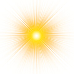 Dynamic burst of golden energy radiates outward, perfect for adding vibrancy and impact to your designs with a sense of warmth and power © KGD zone
