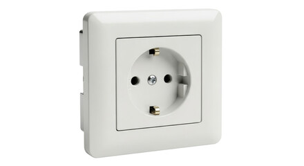 Isolated electrical outlet for modern interior power, home wiring, appliance connector