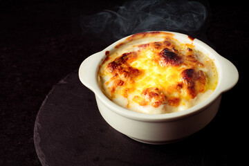 熱々のグラタン