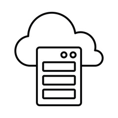 computing icon Vector Icon which can easily modify or edit