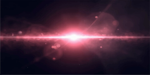 Abstract digital design with a bright blue light effect, showing a dark flash of energy and motion against a night sky backdrop