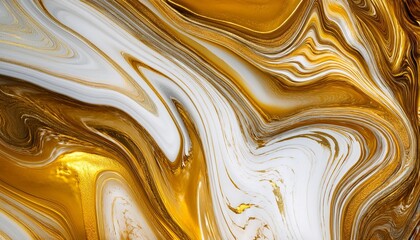 Colorful Gold And Grunge And White Abstract Liquid Marble Texture Background