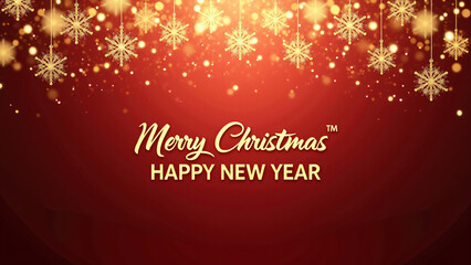 Golden snow on crimson hush&mdash;elegant, sculptural, and pulsing with celebration, clarity, and poetic promise.
