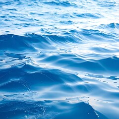 Calm ocean waves