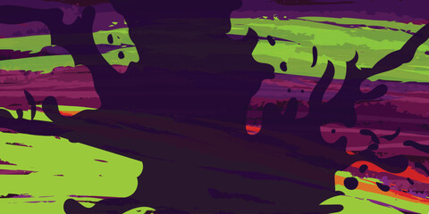 Unique Splash Vibrant Abstract Paint Background