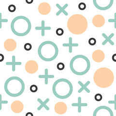 Obraz premium seamless-pattern-with-geometric-element-vector 16