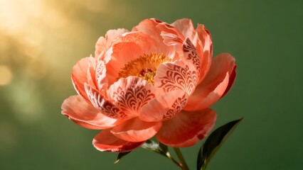 Fototapeta premium red tulip flower