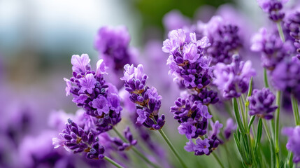 Lavender flower purple bloom natural soft daylight calm