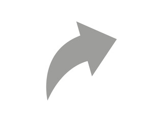 curve arrow icon