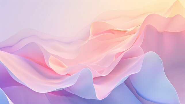 Minimalist 4K desktop wallpaper with a soft pastel gradient background, perfect for modern design, digital art, presentations, and clean abstract visual projects.
