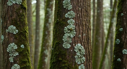 Obraz premium Lichen Tapestry 