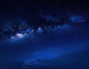 Fototapeta premium Night sky, Milky Way, starry expanse