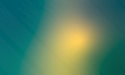 Soft yellow glow over teal blur abstract background
