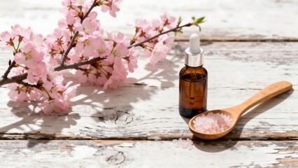 cherry blossom in the snow