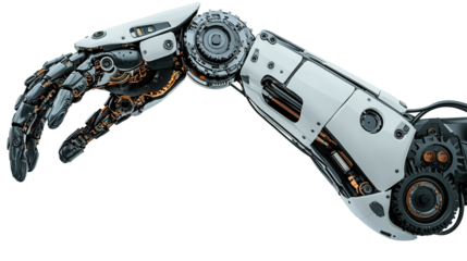  arm metal robot