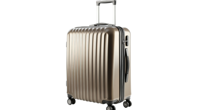suitcase isolated on white background