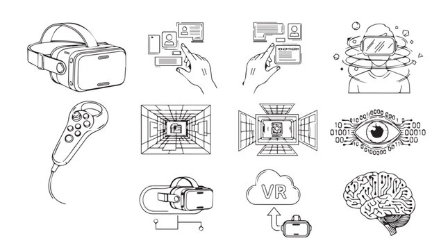 Vr Vector Vr Vector Images – Browse 269,774 Stock Photos, Vectors, and Video ...