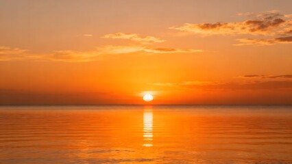 Obraz premium sunset over the sea