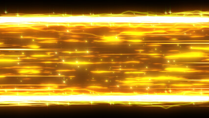 金色のカットインのエフェクト背景