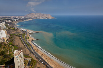 The thrill of paragliding over the stunning coastline of Miraflores is unmatched. With the ocean breeze at your back and the cityscape below.
