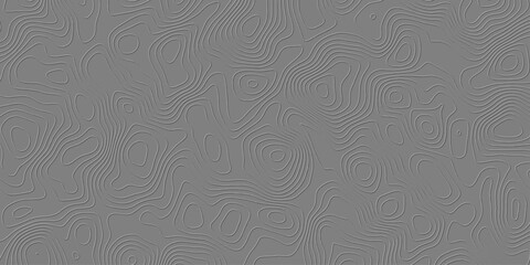 topographic abstract wavy dark background wallpaper. Abstract Geographic Curves Background. Abstract curve grid map and topo contour map on white background, Topographic contour lines.