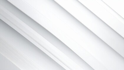 Fototapeta premium Abstract white background with diagonal lines and geometric pattern
